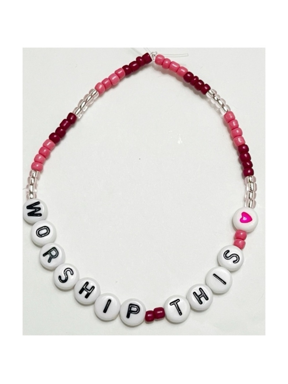 Taylor Swift Eras Tour Friendship Bracelet Lover False God Worship This Love